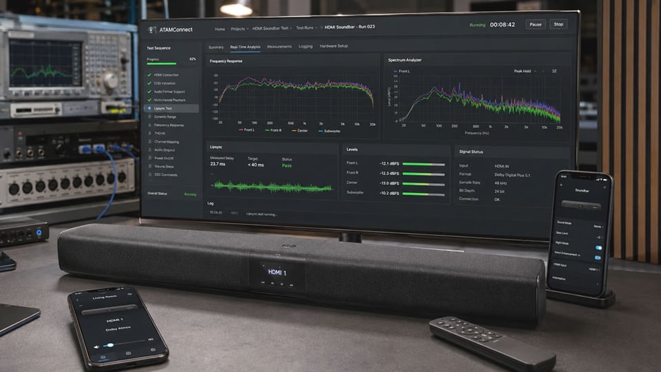 ATAMConenct-HDMI-test-setup