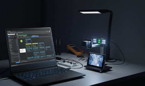 ATAMConnect dark desktop test